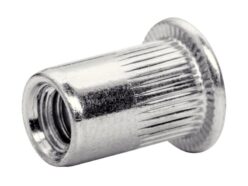 Steel Rivet Nuts M6 (Pack 20 + Free Drill Bit)