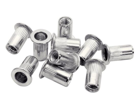 Steel Rivet Nuts M6 (Pack 20 + Free Drill Bit) - Image 2