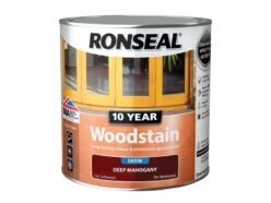 10 Year Woodstain Deep Mahogany 2.5 litre