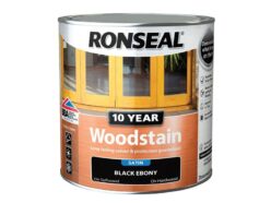 10 Year Woodstain Ebony 750ml