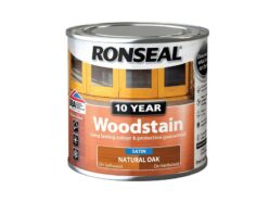 10 Year Woodstain Natural Oak 250ml