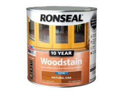 10 Year Woodstain Natural Oak 750ml