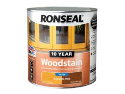 10 Year Woodstain Natural Pine 2.5 litre