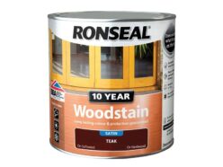 10 Year Woodstain Teak 2.5 litre