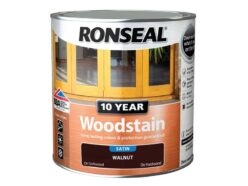 10 Year Woodstain Walnut 2.5 litre