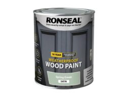 10 Year Weatherproof Wood Paint Spring Green Satin 750ml