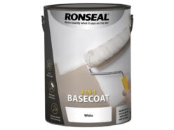 3-in-1 Basecoat White 5 litre