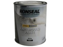 6 Year Anti Mould Paint White Matt 2.5 litre