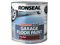 Diamond Hard Garage Floor Paint Tile Red 2.5 litre