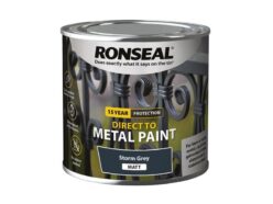 Direct to Metal Paint Storm Grey Matt 250ml