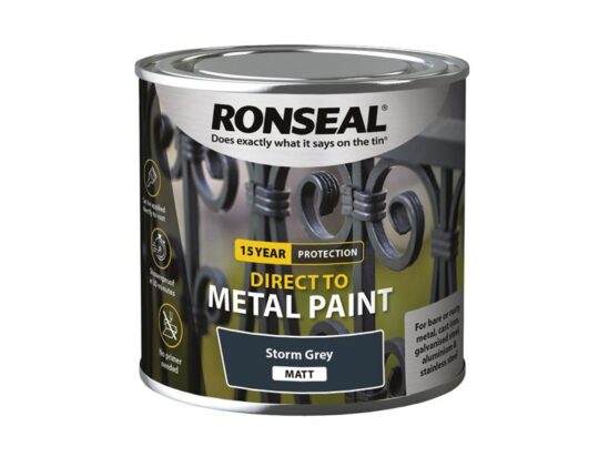 Direct to Metal Paint Storm Grey Matt 250ml