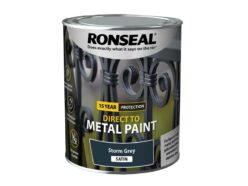 Direct to Metal Paint Storm Grey Satin 750ml