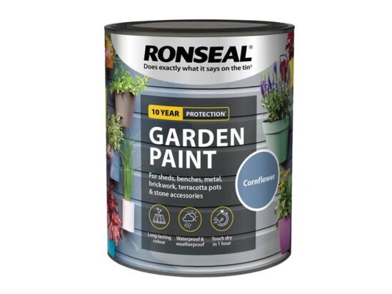 Garden Paint Cornflower 750ml - Image 2