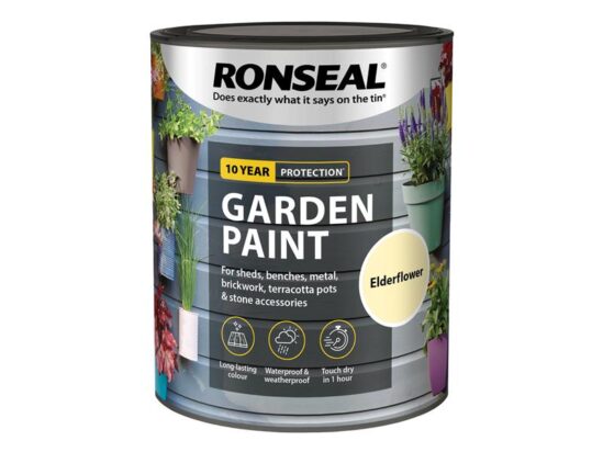 Garden Paint Elderflower 750ml - Image 3