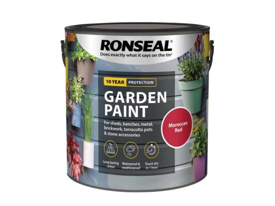 Garden Paint Moroccan Red 2.5 litre