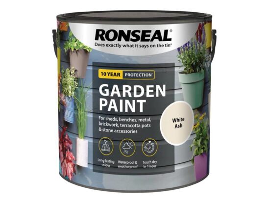 Garden Paint White Ash 2.5 litre - Image 2