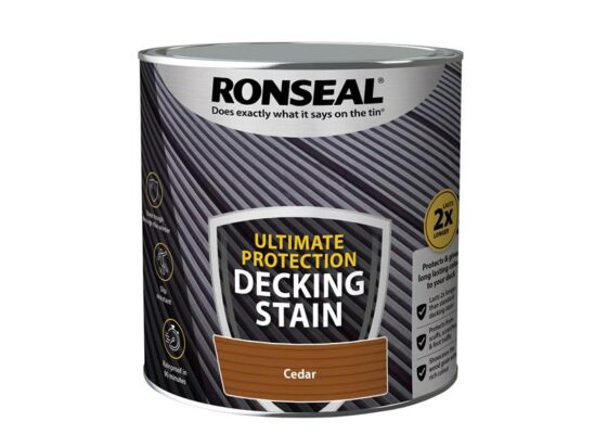 Ultimate Protection Decking Stain Cedar 2.5 litre