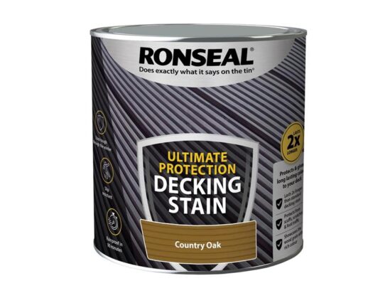 Ultimate Protection Decking Stain Country Oak 2.5 litre - Image 3