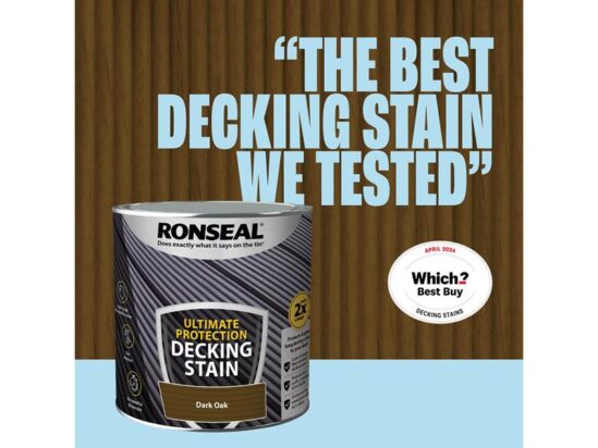 Ultimate Protection Decking Stain Dark Oak 2.5 litre - Image 2