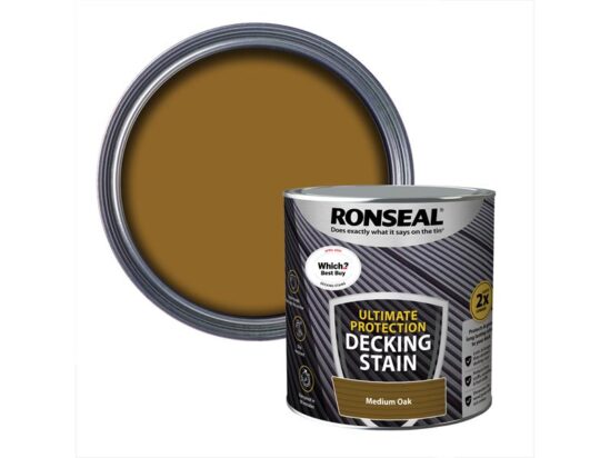 Ultimate Protection Decking Stain Medium Oak 2.5 litre - Image 4