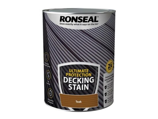 Ultimate Protection Decking Stain Rich Teak 2.5 litre - Image 3