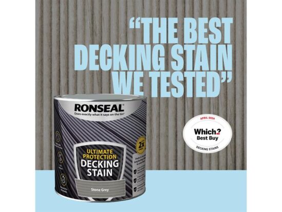 Ultimate Protection Decking Stain Stone Grey 2.5 litre - Image 4