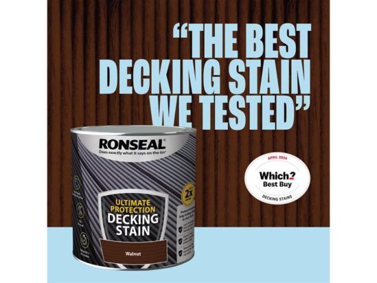 Ultimate Protection Decking Stain Walnut 2.5 litre - Image 2