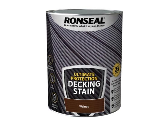 Ultimate Protection Decking Stain Walnut 5 litre