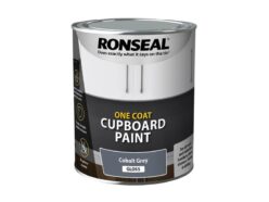 One Coat Cupboard Paint Cobalt Grey Gloss 750ml