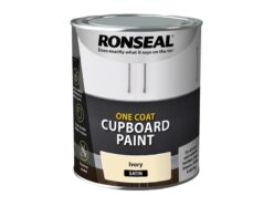 One Coat Cupboard Paint Ivory Satin 750ml