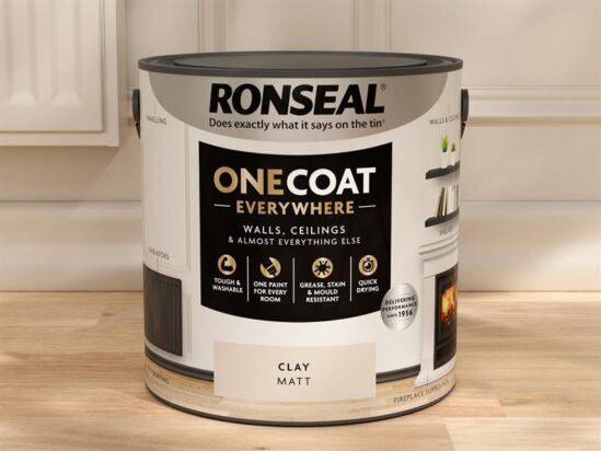 One Coat Everywhere Interior Paint Clay Matt 2.5 litre - Image 3