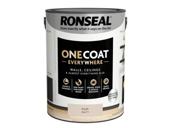 One Coat Everywhere Interior Paint Clay Matt 5 litre