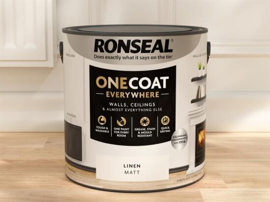 One Coat Everywhere Interior Paint Linen Matt 2.5 litre - Image 3