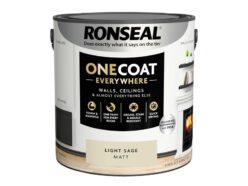 One Coat Everywhere Interior Paint Light Sage Matt 2.5 litre