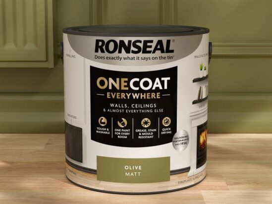 One Coat Everywhere Interior Paint Olive Matt 2.5 litre - Image 3