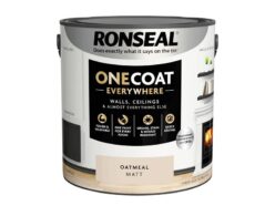 One Coat Everywhere Interior Paint Oatmeal Matt 2.5 litre