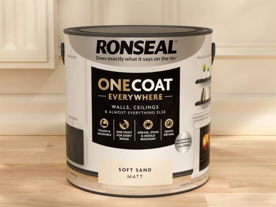 One Coat Everywhere Interior Soft Sand Matt 2.5 litre - Image 3