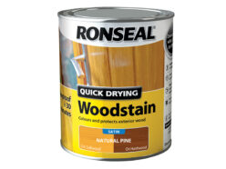 Quick Drying Woodstain Satin Natural Pine 750ml