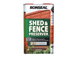 Shed & Fence Preserver Dark Brown 5 litre