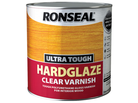 Ultra Tough Hardglaze Internal Clear Gloss Varnish 2.5 litre