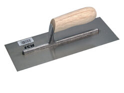 Plasterer’s Finishing Trowel Grade B Banana Wooden Handle 11 x 4.1/2in