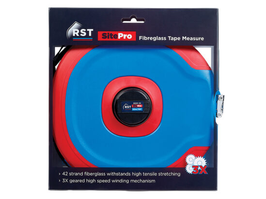 SitePro Fibreglass Tape 50m/165ft (Width 13mm) - Image 2