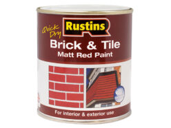 Quick Dry Brick & Tile Paint Matt Red 2.5 litre