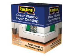 Clear Plastic Floor Coating Kit Satin 4 litre