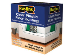 Clear Plastic Floor Coating Kit Gloss 1 litre