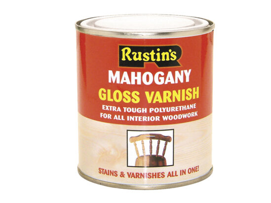 Polyurethane Varnish & Stain Gloss Dark Oak 250ml