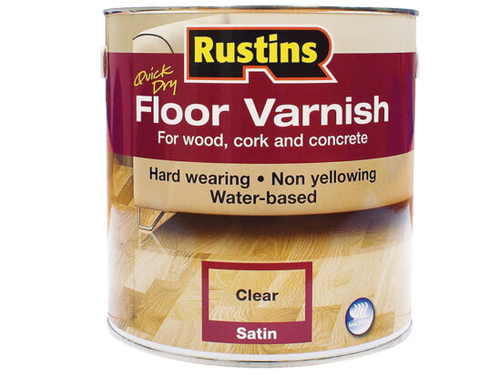 Quick Dry Floor Varnish Satin 2.5 litre