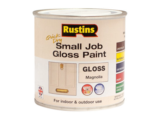 Quick Dry Small Job Gloss Paint Magnolia 250ml