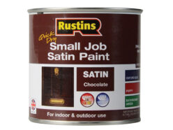 Quick Dry Small Job Satin Paint Chocolate 250ml