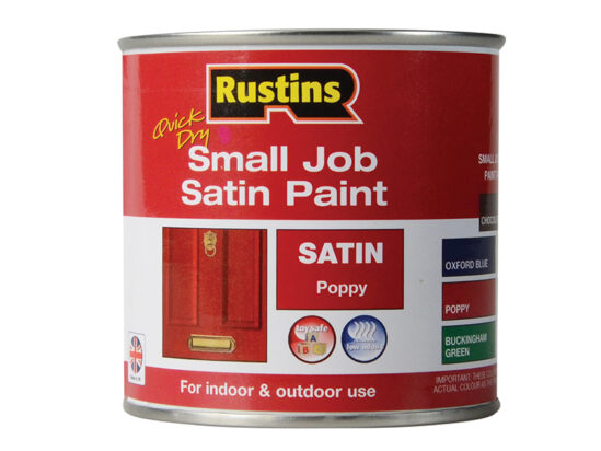 Quick Dry Small Job Satin Paint Poppy 250ml